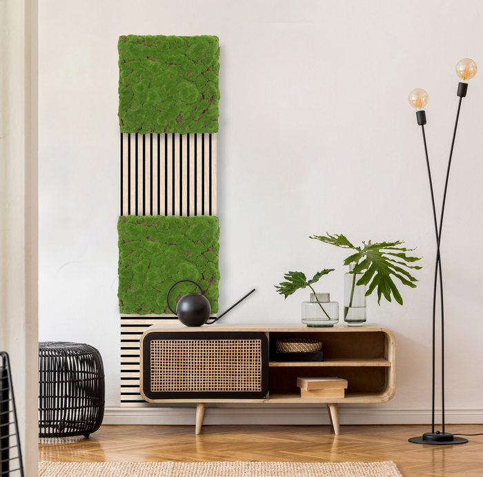 Jangal Modular Wall mospanel 52 x 52 cm - Forrest Green Bulk